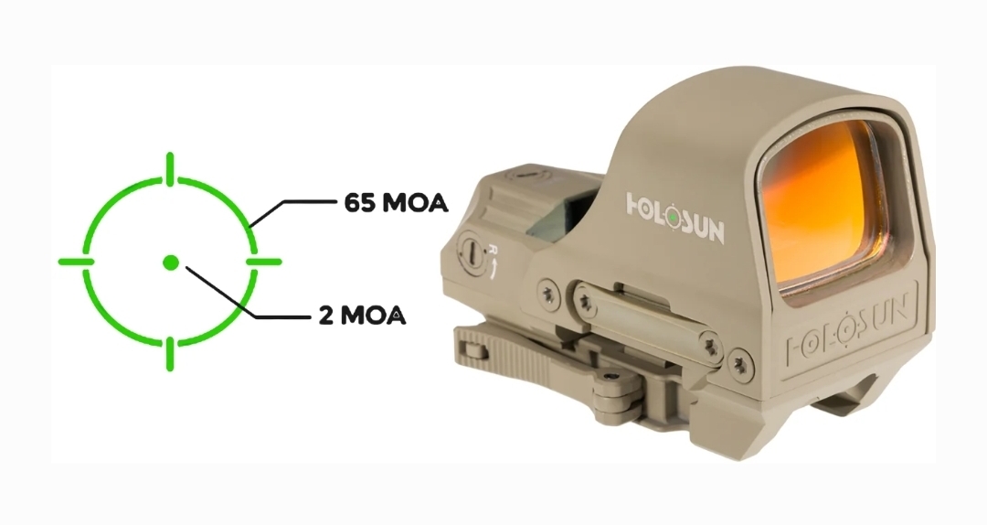 Holosun HE510C-GR FDE Green Dot Reflex Sight