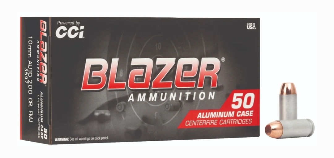 CCI Blazer 10mm 200GR FMJ