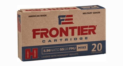 Hornady Frontier 5.56 NATO 55 Grain FMJ
