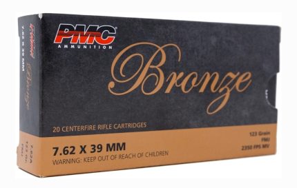 PMC Bronze 7.62x39 123 Grain FMJ