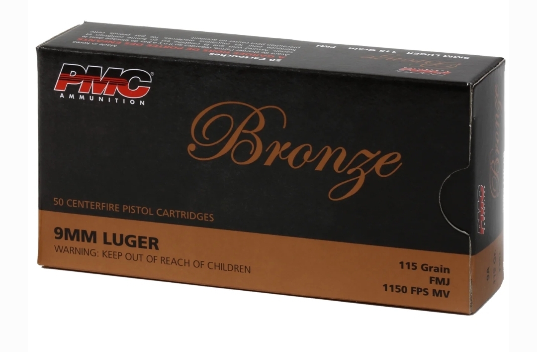 PMC Bronze 9mm 115GR FMJ