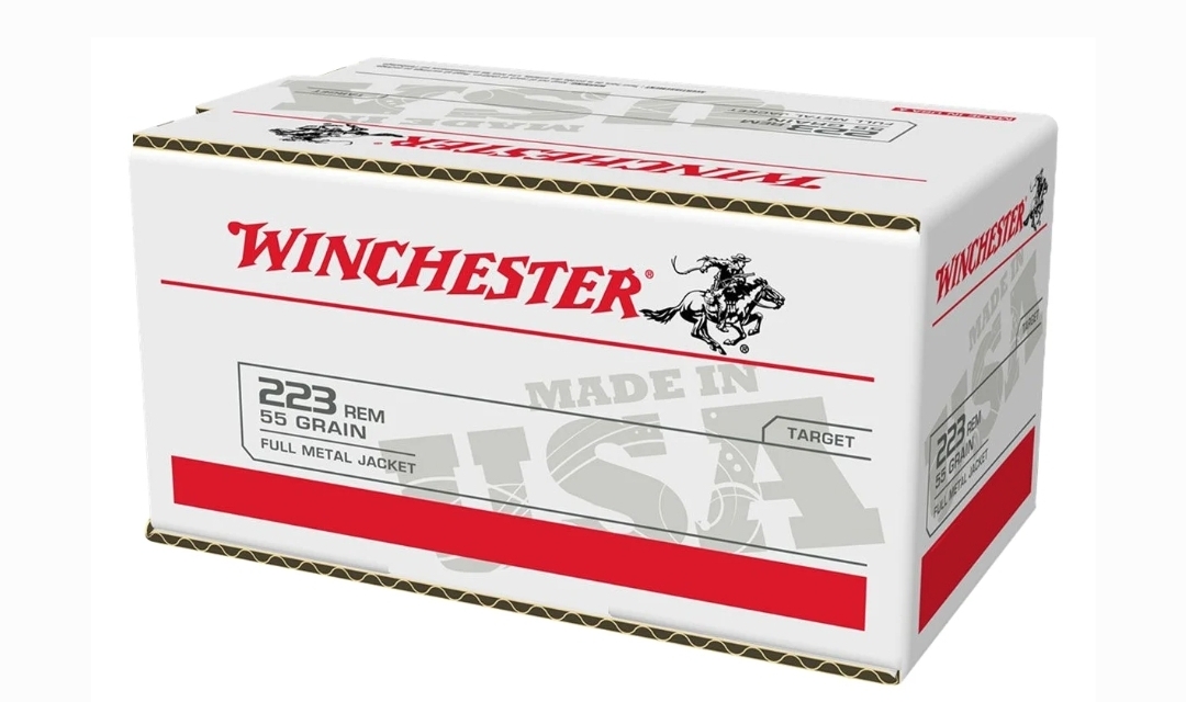 Winchester USA 223 Rem 55GR FMJ